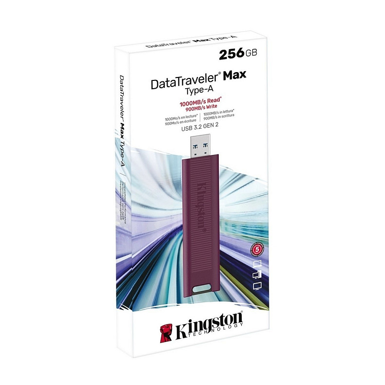 Накопитель Kingston 256GB USB 3.2 Type-A Gen 2 DT Max