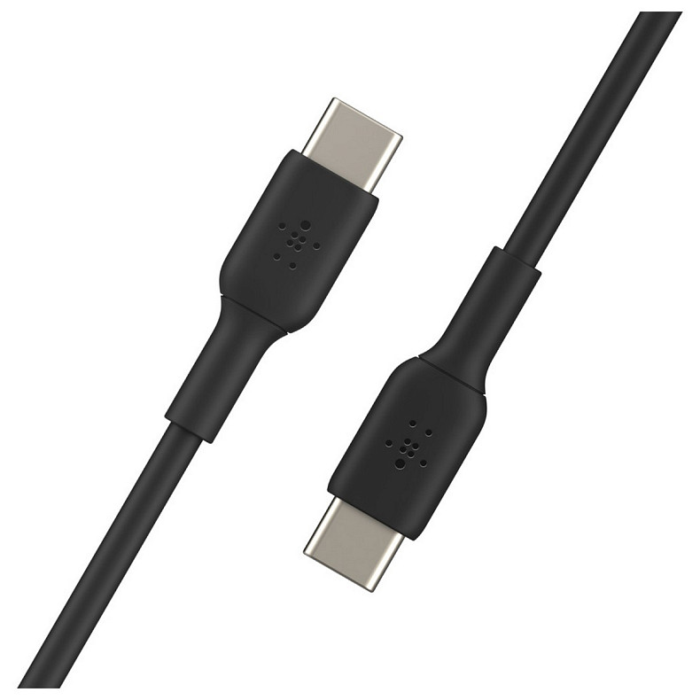 Кабель Belkin USB-C > USB-С, PVC, 1м, чорний