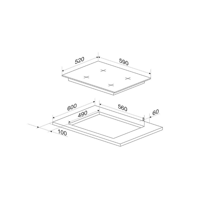 Духова шафа Hansa FCGS69326