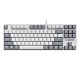 Клавіатура GamePro Genesis Metallic MK110W Outemu Red Swithes USB White