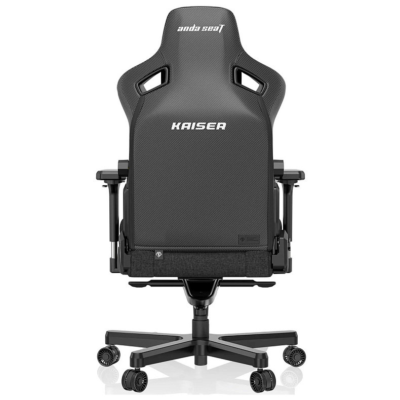 Кресло игровое Anda Seat Kaiser 3 Black Fabric Size XL