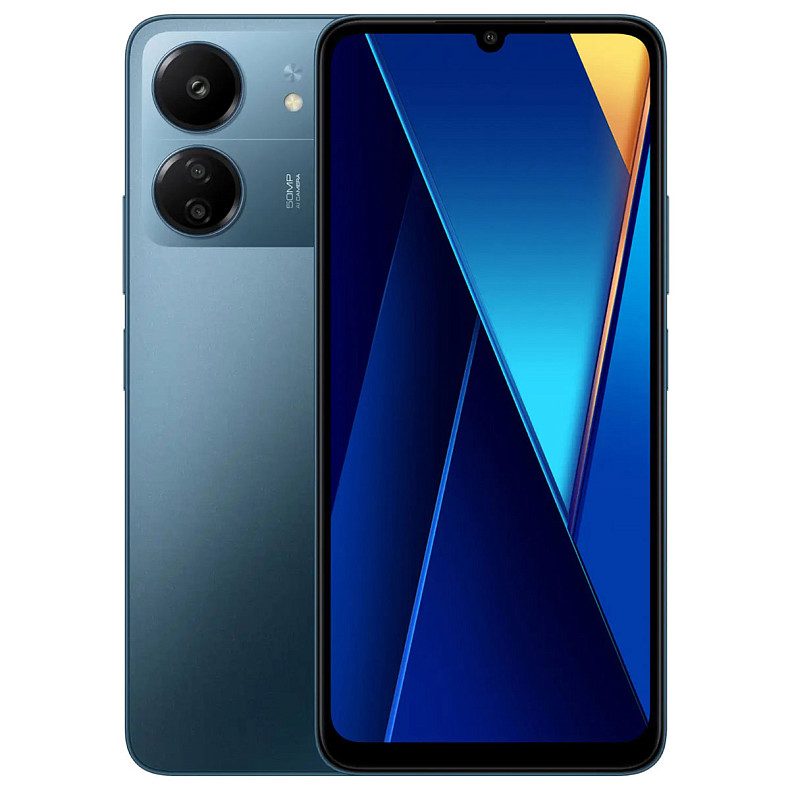 Смартфон Xiaomi Poco C65 6/128GB Dual Sim Blue EU_