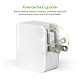 Сетевое зарядное устройство Intaleo TCA242 (2USB, 2.4A) White (1283126477492)