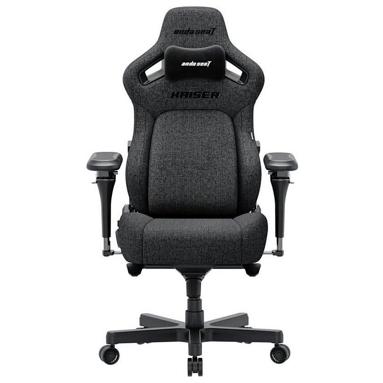 Крісло ігрове Anda Seat Kaiser 4 V2 Size XL Dark Gray Fabric