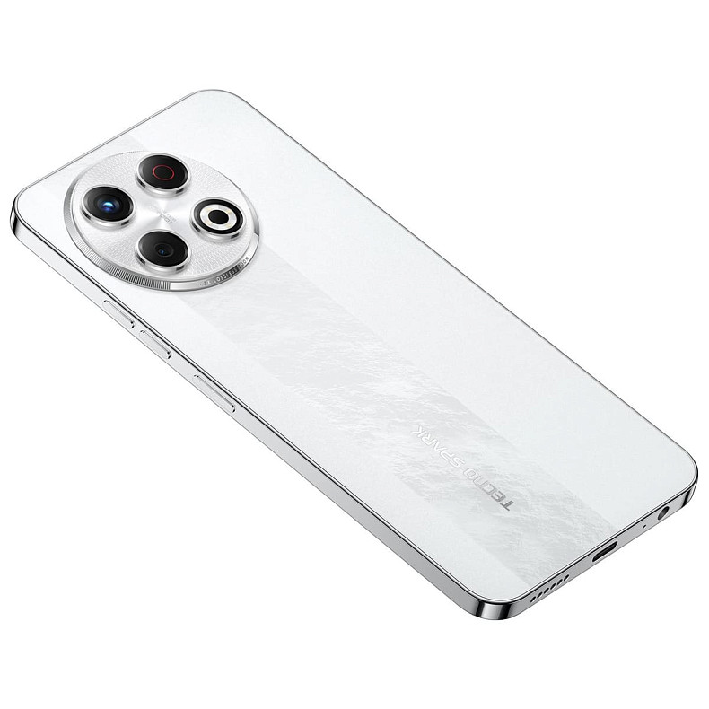Смартфон Tecno Spark 30 Pro (KL7) 8/256GB Arctic Glow (4894947047466)
