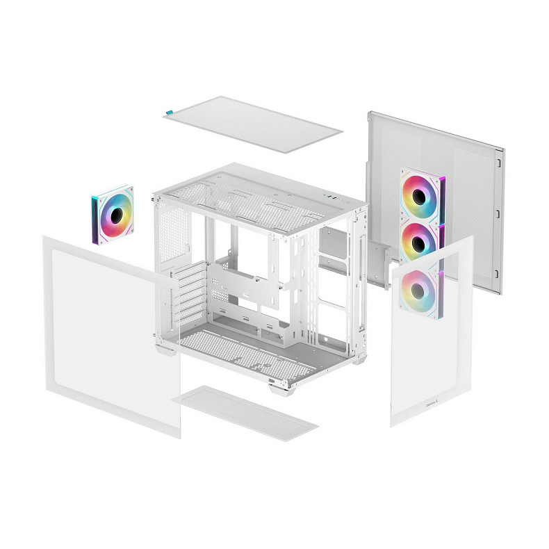 Корпус DeepCool CG530 4F White (R-CG530-WHADA4-G-1)
