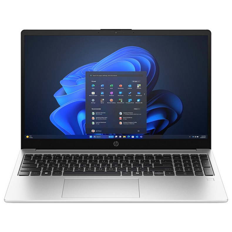 Ноутбук HP 255R G10 15.6" FHD IPS, 300n/Ryzen 5-7535U (4.5)/16Gb/SSD512Gb/Radeon/DOS/Сріблястий