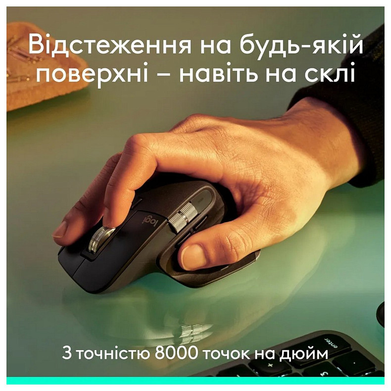 Миша Bluetooth Logitech MX Master 3S Performance BE Graphite (910-007501)