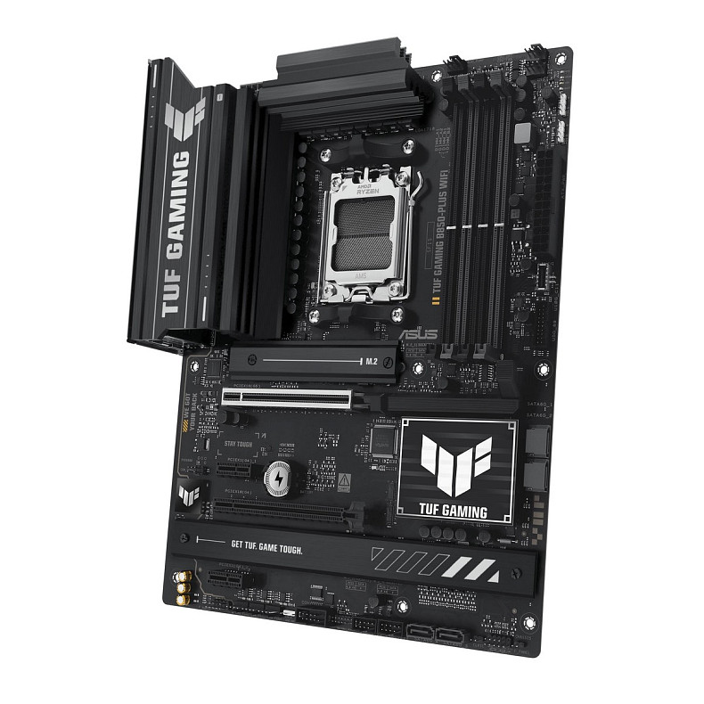 Материнская плата ASUS TUF GAMING B850-PLUS WIFI sAM5 B850 4xDDR5 M.2 HDMI DP Wi-Fi BT ATX