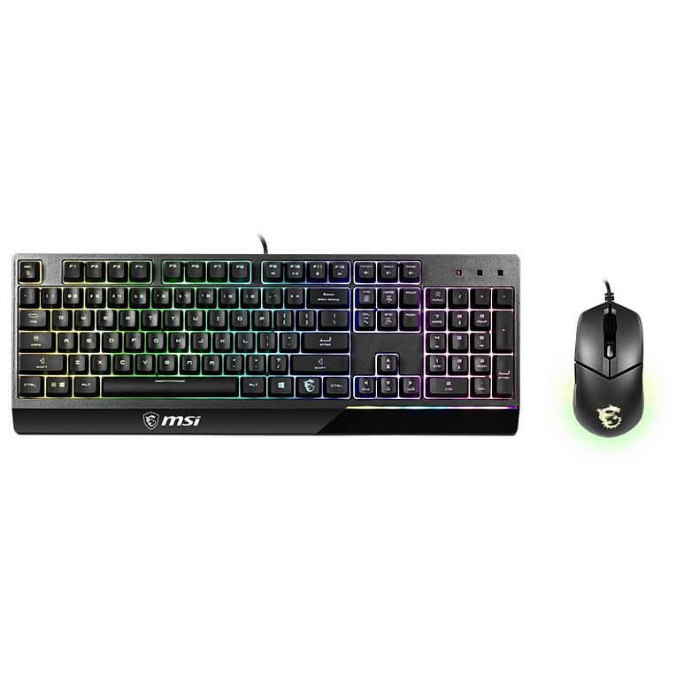 Комплект клавиатура и мышь MSI Vigor GK30 COMBO UA USB, EN/UKR/RU, RGB