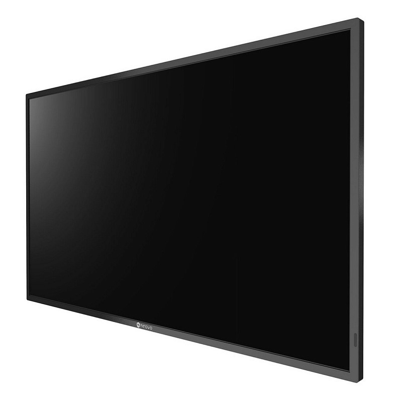 TFT 42.5" Neovo QM-4302, IPS, 4K UHD, Anti-Burn-in™, VGA, HDMI, RJ-45, USB, колонки, черный