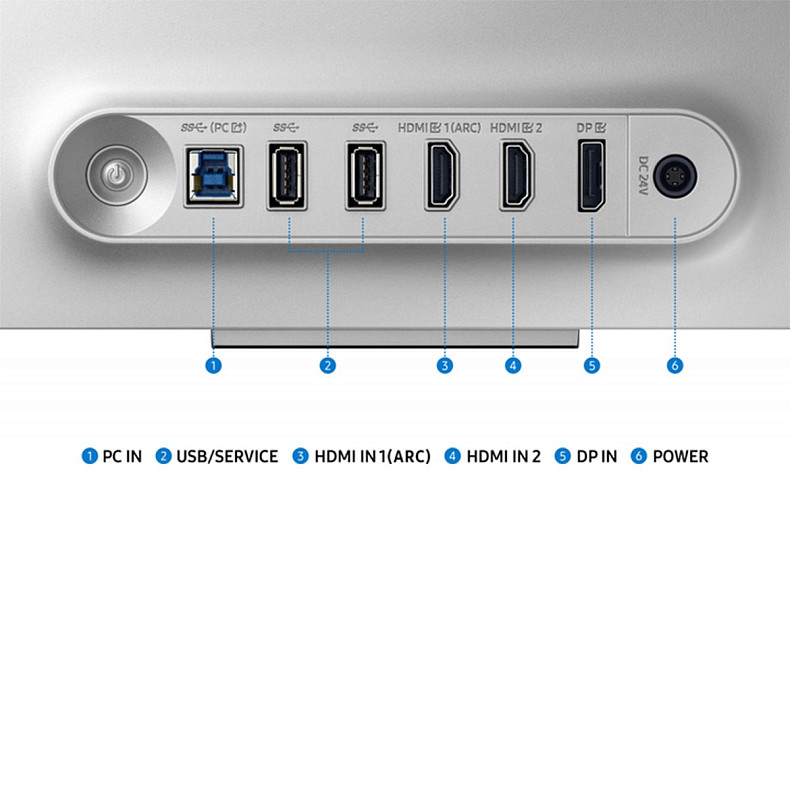 Монитор Samsung 4K OLED 32",3840*2160,240 Гц LS32DG800SIXUA