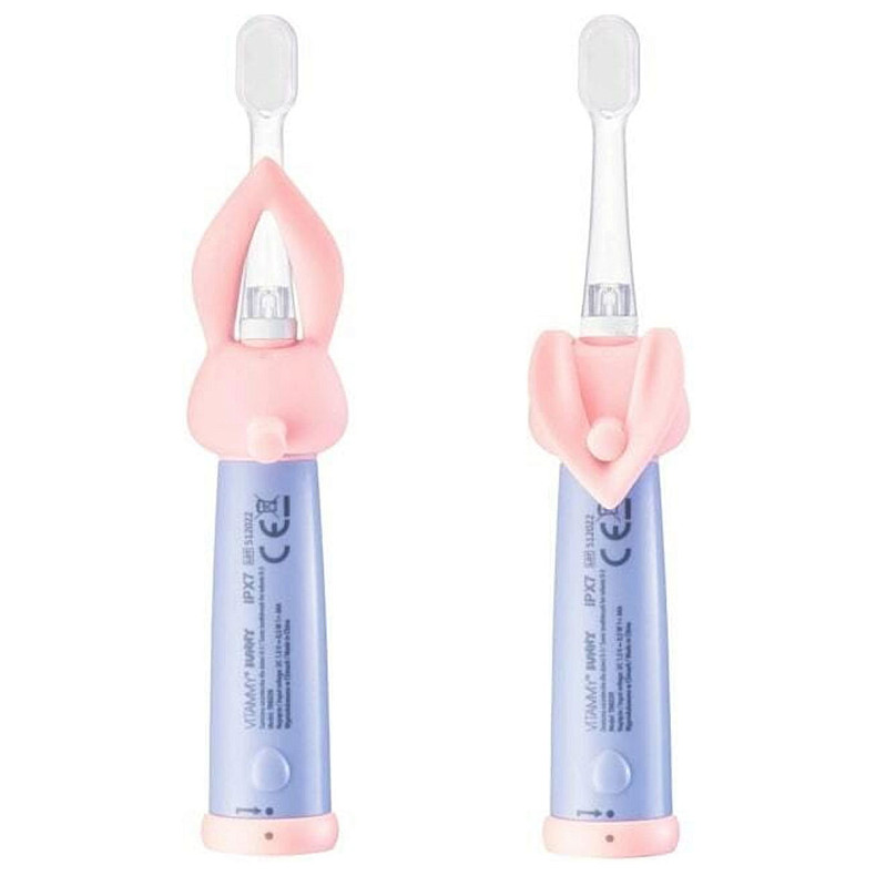 Електрична зубна щітка Vitammy Bunny Light Pink (від 0-3 років)