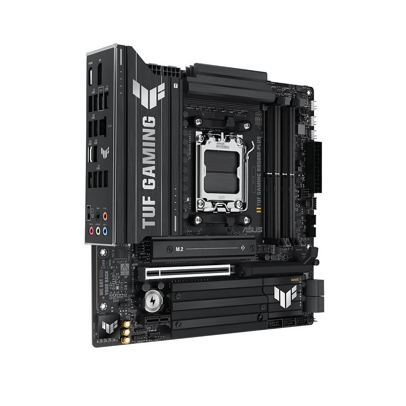 Материнская плата ASUS TUF GAMING B850M-PLUS sAM5 B850 4xDDR5 M.2 HDMI DP mATX