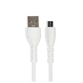 Кабель Proda PD-B47m USB-microUSB, 1м, White