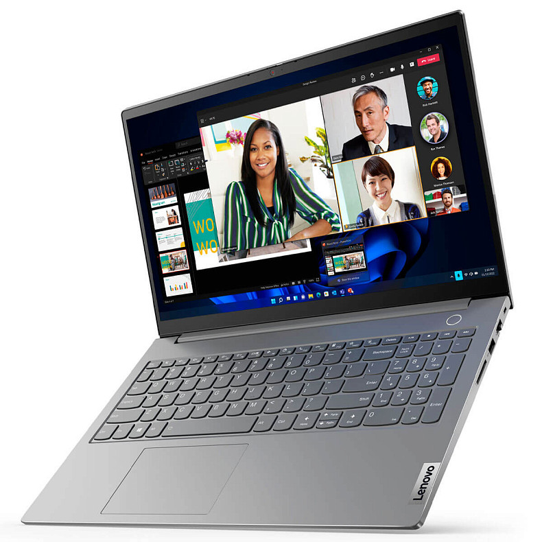 Ноутбук Lenovo ThinkBook 15-G4 15.6" FHD IPS AG, Intel i3-1215U, 8GB, F256GB, UMA, DOS, сірий