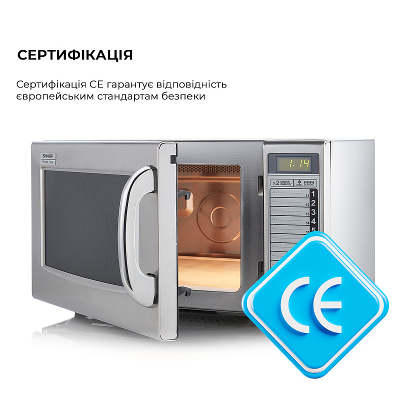 Профессиональная микроволновка Sharp YB-S1282AE