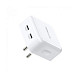 Зарядний пристрій Remax 35W PD + QC Fast Charger White (RP-U87)