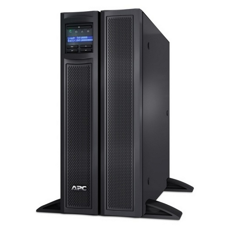 Источник бесперебойного питания APC Smart-UPS X 3000VA/2700W, RT 2U, LCD, USB, RS232, 8xC13, 2xC19
