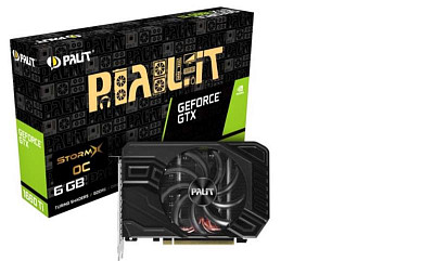 GeForce GTX 1660 Ti 6GB GDDR6 StormX OC Palit (NE6166TS18J9-161F)