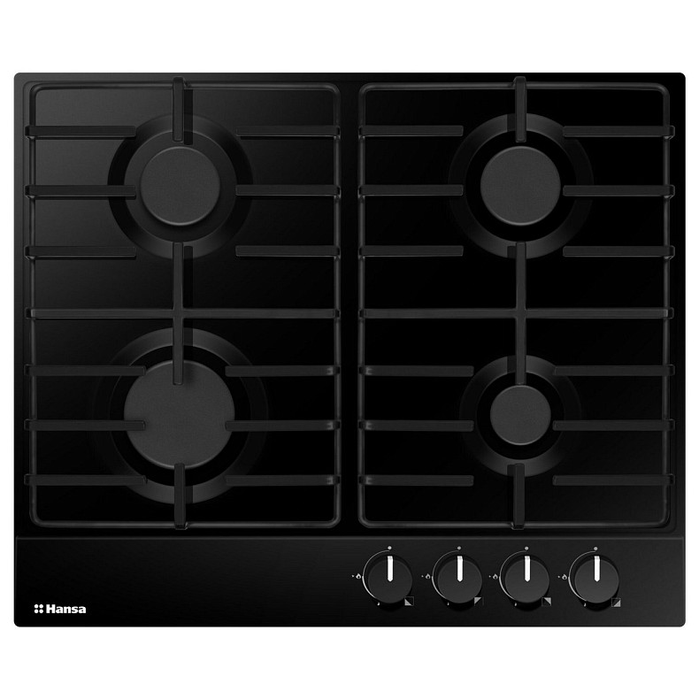 Варильна поверхня Hansa газова, 60см, чорний