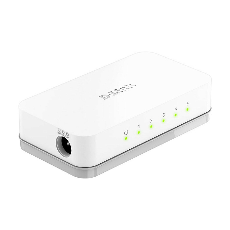 Коммутатор D-Link GO-SW-5E 5xFE, Неуправляемый
