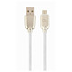 Кабель Cablexpert (CC-USB2R-AMmBM-1M-W) USB 2.0 A - microUSB, преміум, 1м, білий