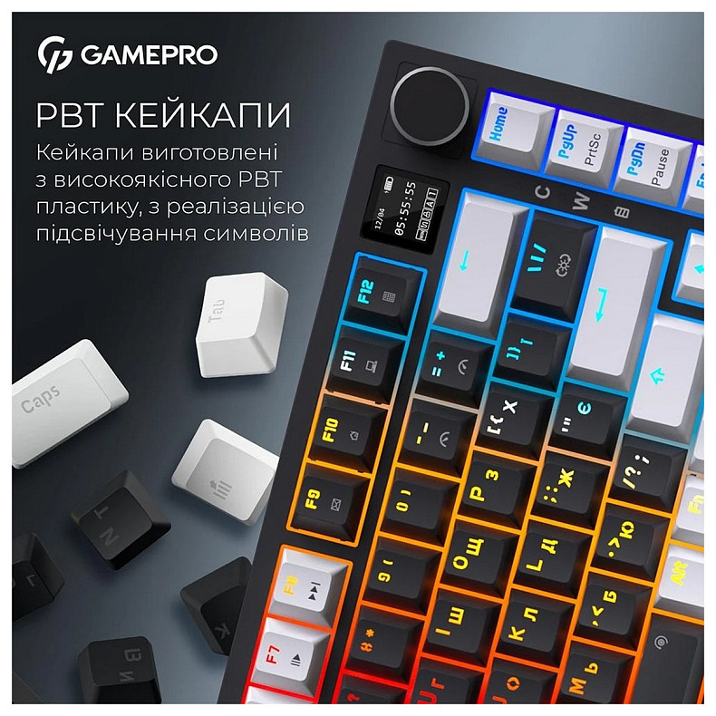 Клавиатура GamePro Asgard Valhalla Pro Black (MK160B-D-Pro)