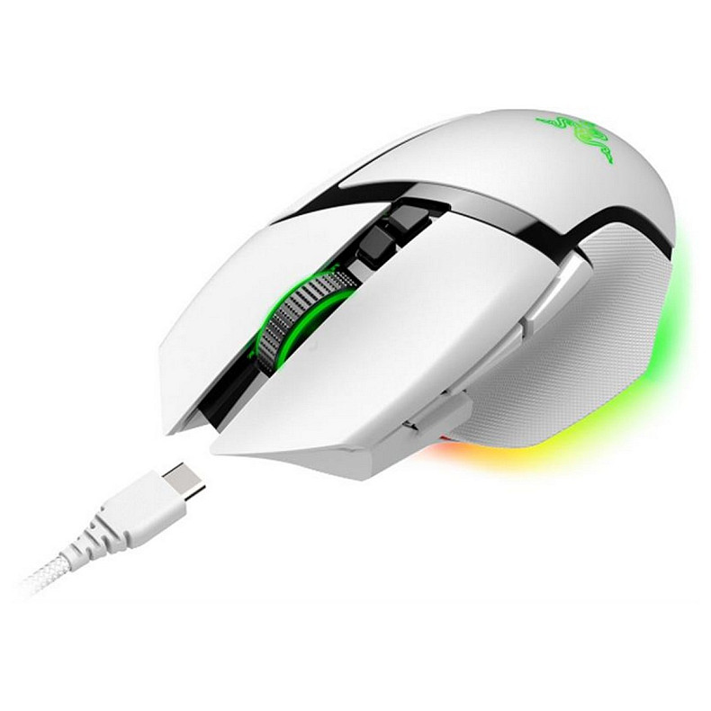 Мышка Razer Basilisk V3 Pro White USB (RZ01-04620100-R3G1)