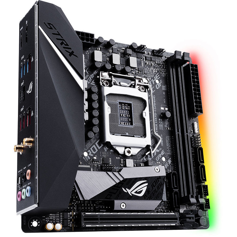 Материнcкая плата ASUS STRIX_H370-I_GAMING