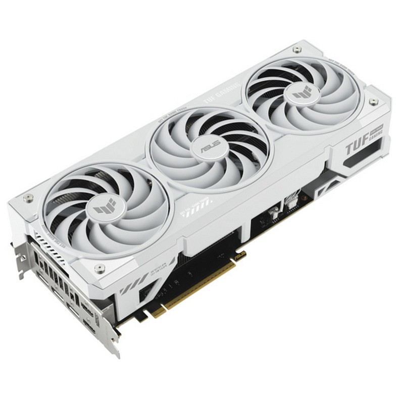 Відеокарта ASUS GeForce RTX 5070 Ti TUF Gaming 16GB GDDR7 BTF White OC (TUF-RTX5070TI-O16G-BTF-WHITE)
