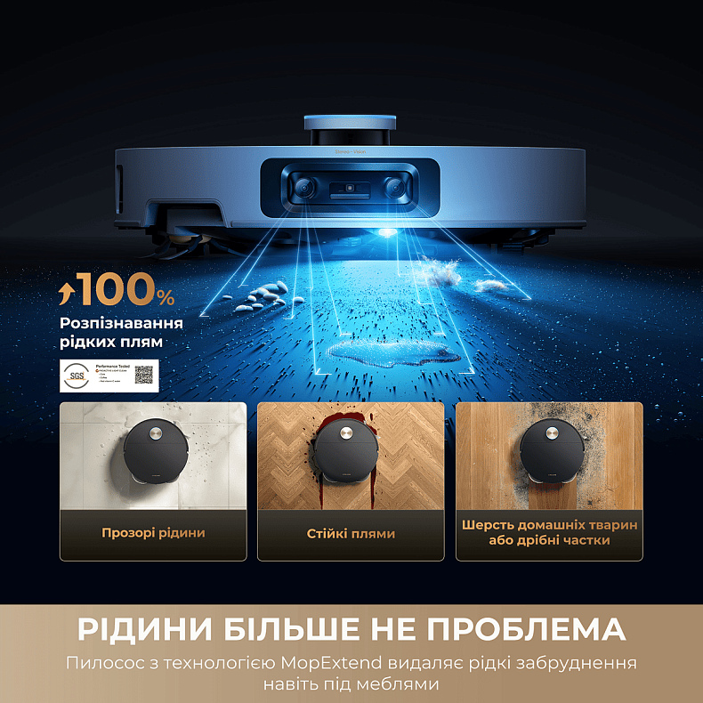 Робот-пилосос миючий Dreame Bot X60 Ultra Complete Black
