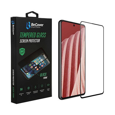 Захисне скло BeCover для Samsung Galaxy A73 SM-A736 Black (707323)