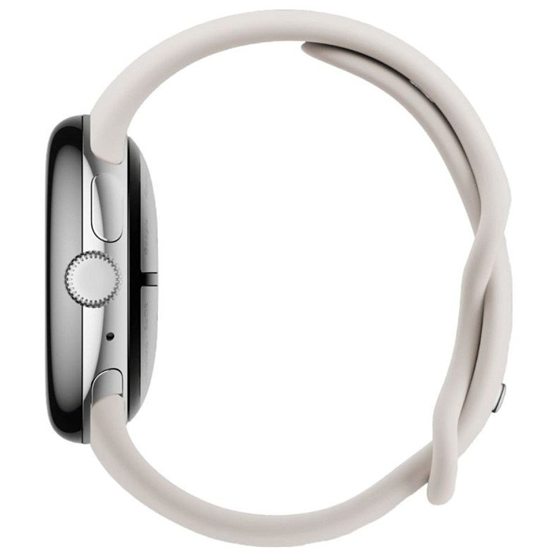 Смарт-годинник Google Pixel Watch 3 41 mm Wi-Fi Polished Silver Aluminum Case/Porcelain Active Band