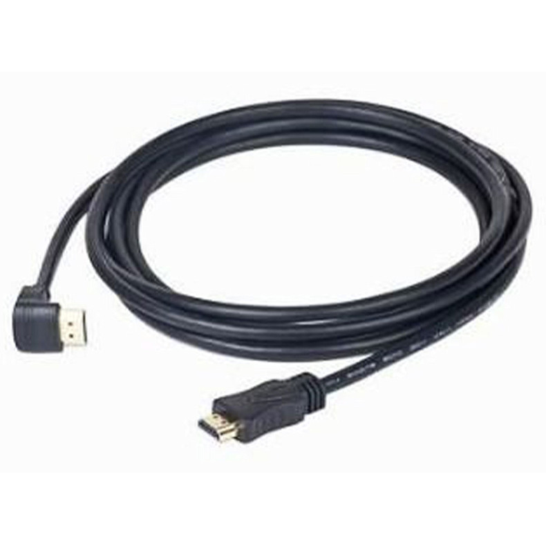 Кабель угловой HDMI V.2.0, 4К 60 Гц, позолоченные коннекторы, 3 м