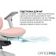 Крісло офісне OfficePro Elite OC950GLP Gray/Light Pink