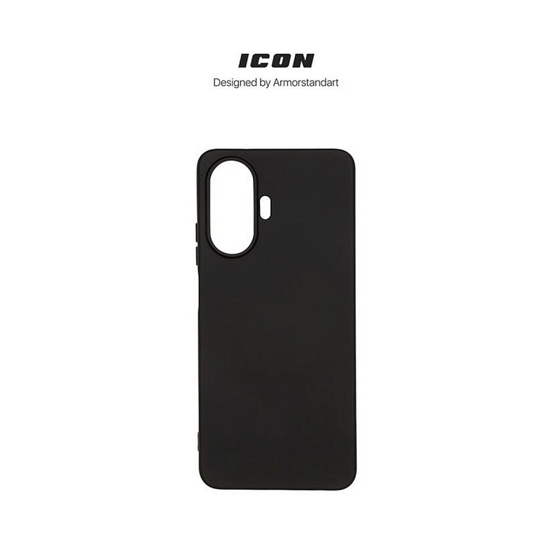 Чехол-накладка Armorstandart Icon для Realme C55 Black (ARM70911)