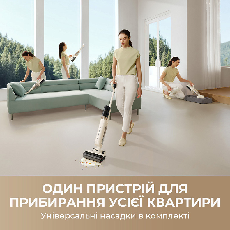 Бездротовий миючий пилосос MOVA K30 Mix 4 в 1