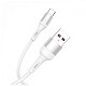 Кабель SkyDolphin S06T LED Smart Power USB - Type-C 1м, White (USB-000556)