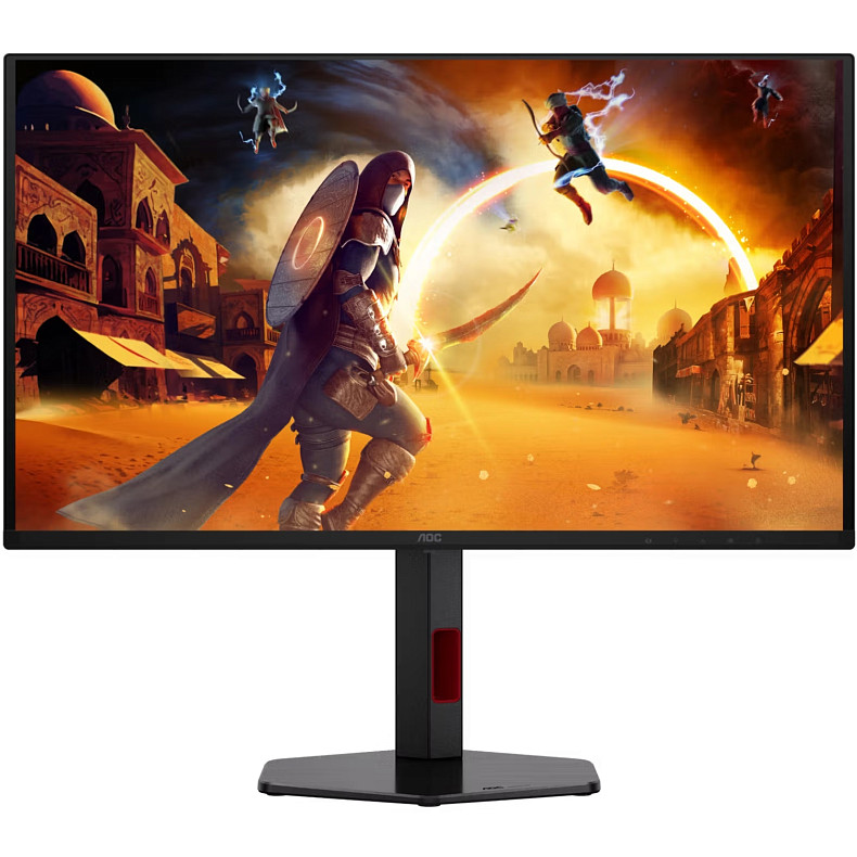 Монітор AOC 26.5" Q27G4SDR, QD-OLED, 360Hz, 0,3ms, 2xHDMI, DP, USB-hub, HAS, Pivot