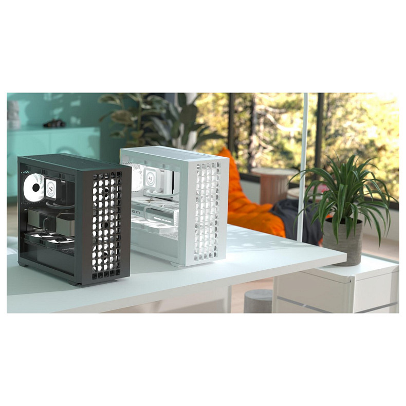 Корпус AeroCool D302A-G-BK-v1 (ACCS-DS04043.11) Black без БП