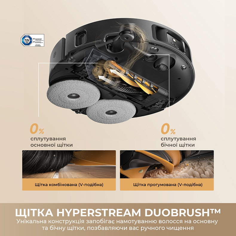 Робот-пылесос моющий Dreame L50s Pro Ultra Black