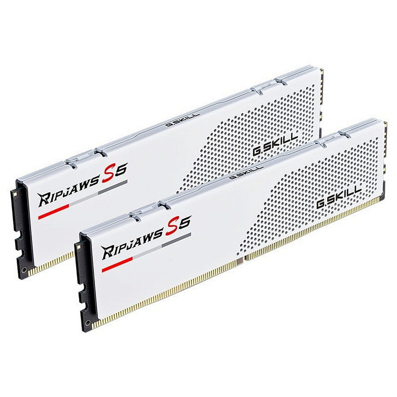 ОЗУ G.Skill Ripjaws S5 DDR5 2x16GB 5600MHz White (F5-5600J4040C16GX2-RS5W)