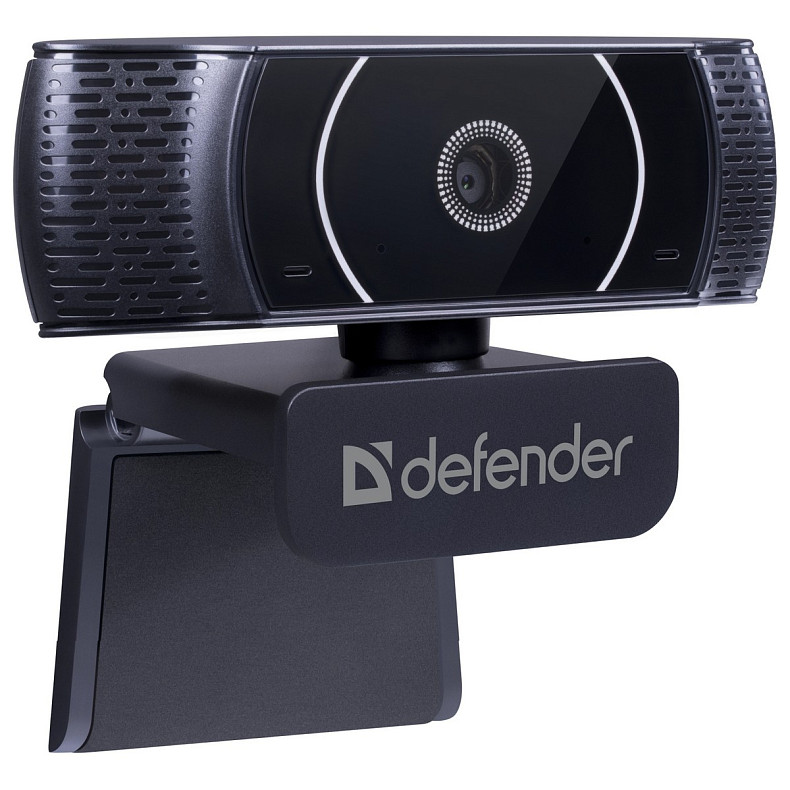 Веб-камера Defender G-lens 2590 QHD 2K 1440p, 3.7МП чорна