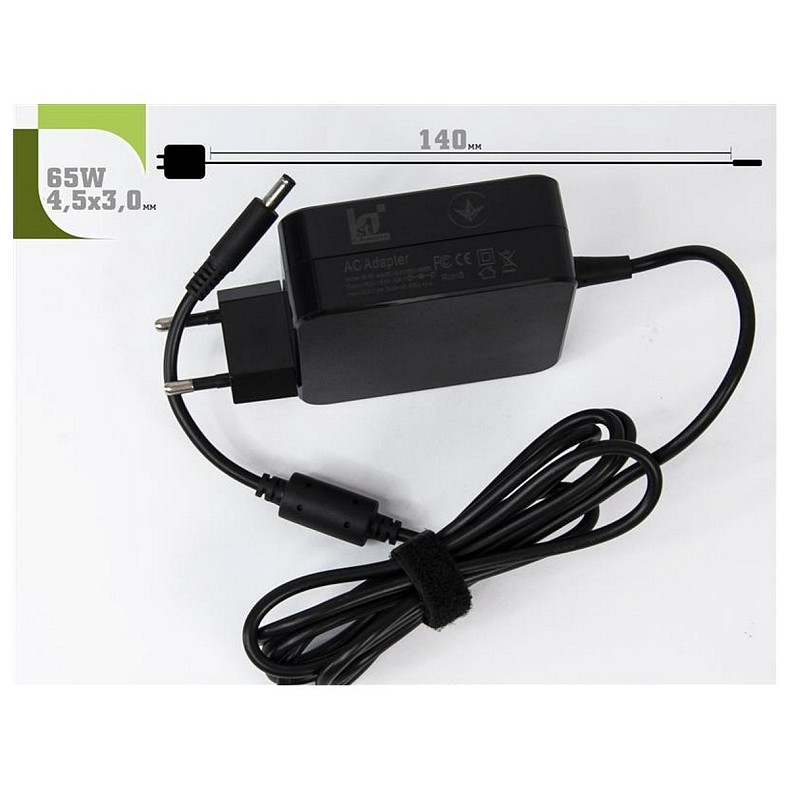 Блок питания 1StCharger для ноутбука Dell 19.5V 65W 3.34A 4.5х3.0мм Wall Mount (WM1ST19.5V65W4530D)