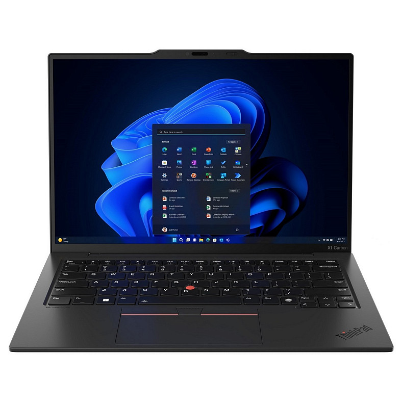 Ноутбук Lenovo ThinkPad X1 Carbon-12 14" WUXGA IPS AG, Intel U7-155U, 32GB, F1TB, UMA, Win11P