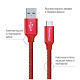 Кабель ColorWay USB-USB Type-C, 1м Red (CW-CBUC003-RD)