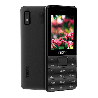 Мобільний телефон Tecno T372 Triple Sim Black (4895180746833)