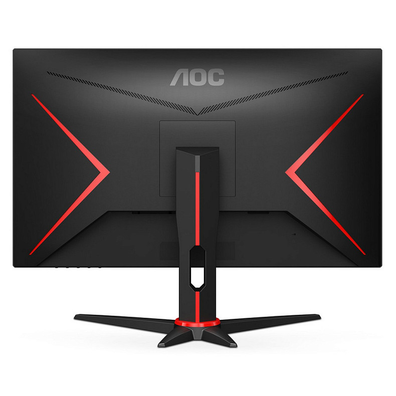 Монитор 27" AOC Q27G2E/BK, QHD, VA, 155Гц, 1 мс, 2х HDMI, DP, черный с красным