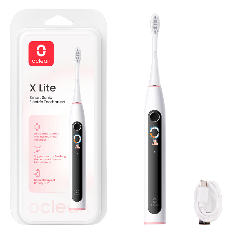 Електрична зубна щітка Oclean X Lite Grey - Ушкоджена упаковка